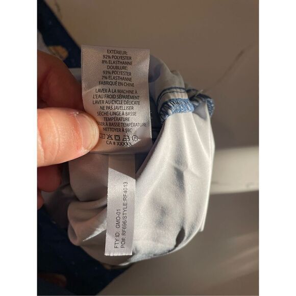 Rainforest So Jelly Blue Donuts Swim Trunks Men’s Sz L - Picture 7 of 7